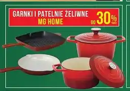Biedronka Garnki i patelnie żeliwne MG Home oferta