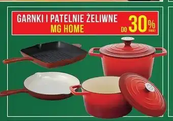 Garnki i patelnie żeliwne MG Home