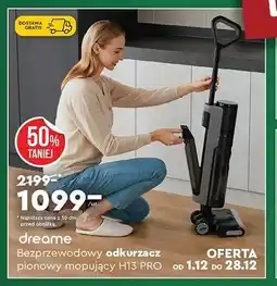 Biedronka Dreame Bezprzewodowy odkurzacz pionowy mopujący oferta