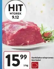 Intermarche karkówka wieprzowa bez kości oferta