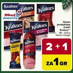 Carrefour Gama produktów marki Krakus oferta