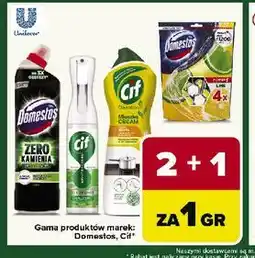 Carrefour Gama oriduktow marek Domestos, Cif oferta