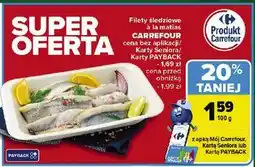 Carrefour Filety śledziowe a'la matias oferta