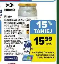 Carrefour Filety śledziowe XXL oferta