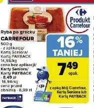 Carrefour Ryba po grecku oferta