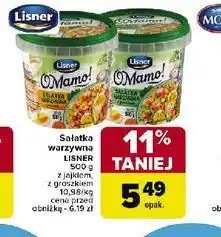 Carrefour Sałatka warzywna Lisner oferta