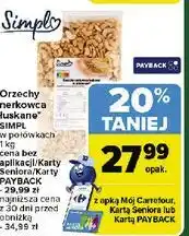 Carrefour Orzechy nerkowca łuskane oferta