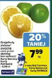 Carrefour Grejpfruty zielone oferta