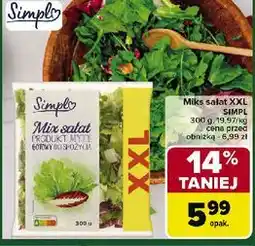 Carrefour Miks sałat XXL oferta