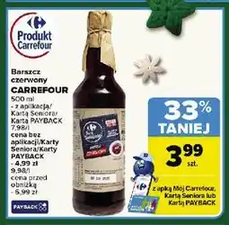 Carrefour Barszcz czerwony oferta