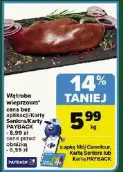 Carrefour Wątroba wieprzowa oferta