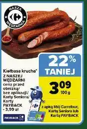 Carrefour Kiełbasa krucha oferta