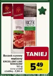 Carrefour Boczek surowy wędzony oferta