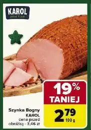 Carrefour Szynka Bogny oferta