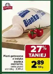 Carrefour Pierś gotowana z indyka oferta