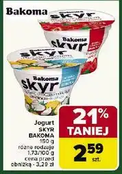 Carrefour Jogurt Bakoma Skyr oferta
