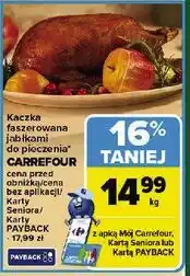 Carrefour Kaczka faszerowana jabłkami do pieczenia oferta