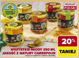 Carrefour Wszystkie miody 250 ml Jakość z Natury oferta