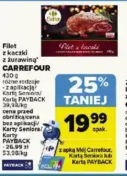 Carrefour Filet z kaczki z żurawina oferta