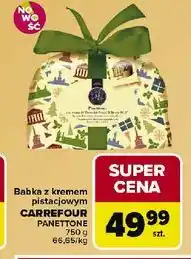 Carrefour babka z kremem pistacjowym oferta