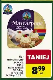 Carrefour Ser Mascarpone Łowicz oferta