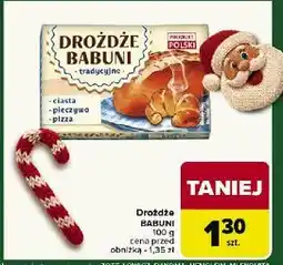 Carrefour Drożdże Babuni oferta