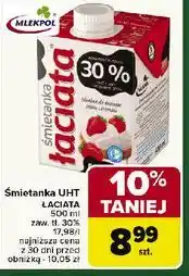 Carrefour Śmietanka UHT Łaciata oferta