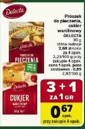 Carrefour Proszek do pieczenia, cukier waniliowy Delicta oferta