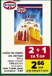 Carrefour Lukier do ciasta Dr.Oetker oferta