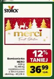 Carrefour Bombonierka Merci oferta