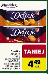 Carrefour Ciastka Delicje oferta