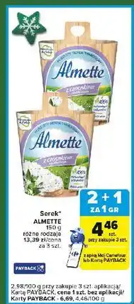 Carrefour Express Serek z czosnkiem niedźwiedzim Hochland Almette oferta