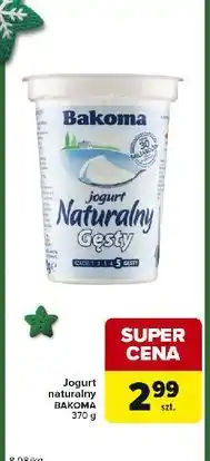 Carrefour Express Jogurt naturalny gęsty Bakoma Naturalny oferta