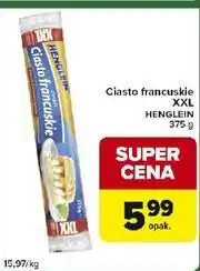 Carrefour Express Ciasto francuskie xxl Henglein oferta