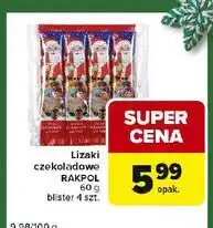 Carrefour Express Lizak z mlecznej czekolady Rakpol oferta