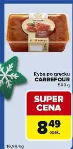 Carrefour Express Ryba po grecku Carrefour Classic oferta