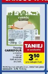 Carrefour Express Twaróg półtłusty Carrefour Classic oferta