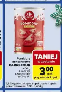 Carrefour Express Pomidory krojone Carrefour Classic oferta
