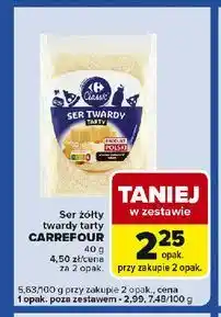 Carrefour Express Ser twardy tarty Carrefour oferta