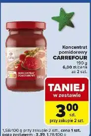 Carrefour Express Koncentrat pomidorowy Carrefour oferta
