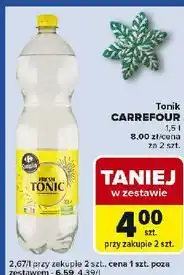 Carrefour Express Napój tonic Carrefour oferta