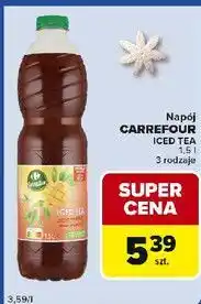 Carrefour Express Napój herbaciany mango Carrefour Sensation oferta