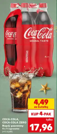 Kaufland Napój gazowany Coca-Cola oferta