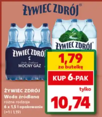 Woda mineralna Żywiec zdrój