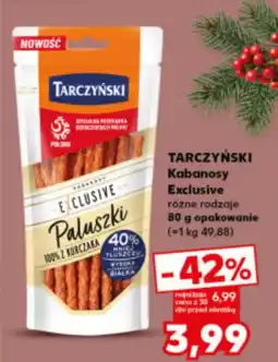 Kaufland Kabanosy Tarczyński oferta