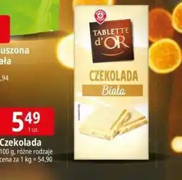 E.Leclerc Czekolada biała Wiodąca Marka Tablette D'or oferta