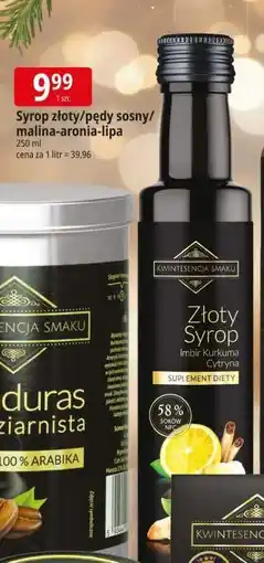 E.Leclerc Syrop malina-aronia-lipa Kwintesencja Smaku oferta