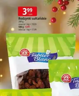 E.Leclerc Rodzynki sułtańskie Wiodąca Marka Tablier Blanc oferta