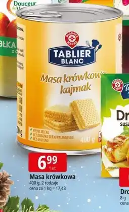 E.Leclerc Masa krówkowa czekoladowa Wiodąca Marka Tablier Blanc oferta
