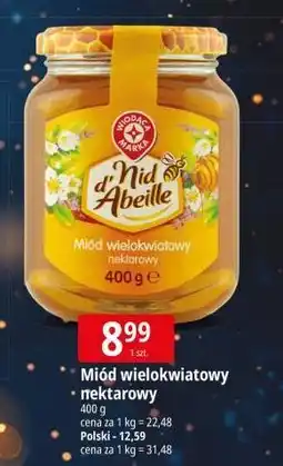 E.Leclerc Miód wielokwiatowy z polskich pasiek Wiodąca Marka Nid D'abeille oferta
